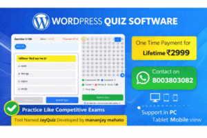 WordPress Quiz Software Like Testbook